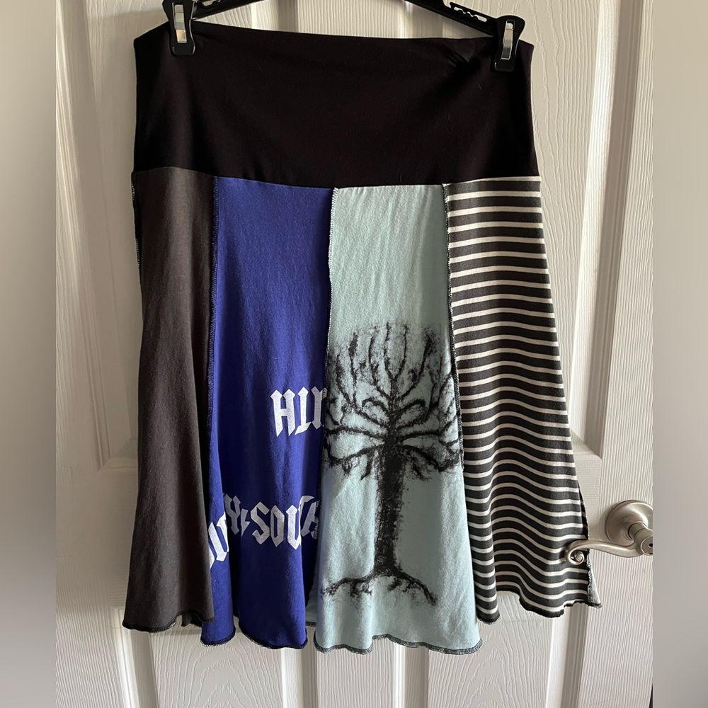 Upcycled skirt.  One of a kind.  Unique